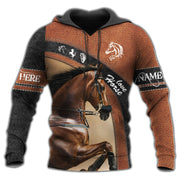 Personalized Name Horse Rearing All Over Printed Unisex Shirt