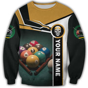 Personalized Name Billiard AK14 All Over Printed Unisex Shirt