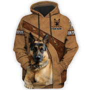 Personalized German Shepherd Dog All Over Printed Unisex Shirt