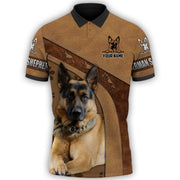 Personalized German Shepherd Dog All Over Printed Unisex Shirt