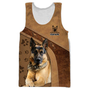 Personalized German Shepherd Dog All Over Printed Unisex Shirt