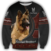 Personalized German Shepherd Dog 3D All Over Printed Unisex Shirt