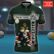 Personalized Name Billiard AK31 All Over Printed Unisex Shirt