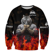 Personalized Name Tiger Muay Thai All Over Printed Unisex Shirt Q170804