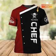 Personalized Name Chef1 All Over Printed Unisex TShirt - YL97