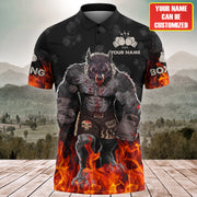 Personalized Name Wolf Boxing All Over Printed Unisex Shirt LP060909