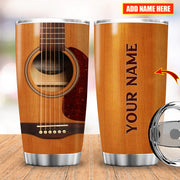 Personalized Name Guitar Knowledge Tumbler 3 20oz 30oz Cup