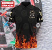 Personalized Name Darts All Over Printed Unisex Shirt - LP62 P080605