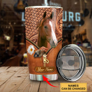 Personalized Name Horse Tumbler 20oz 30oz Cup