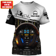 Personalized Name DJ NP3 All Over Printed Unisex Shirt P120405