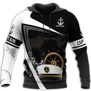 Personalized Name Captain All Over Printed Unisex Shirt