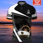 Personalized Name Captain All Over Printed Unisex Shirt