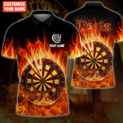 Personalized Name Darts All Over Printed Unisex Shirt - LP33 P130503