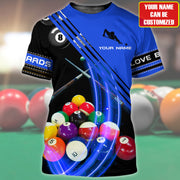 Personalized Name Billiard All Over Printed Unisex Shirt - LP8