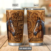 Personalized Name Horse Tumbler 5 20oz 30oz Cup