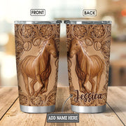 Personalized Name Horse Tumbler 11 20oz 30oz Cup