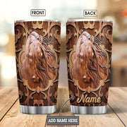 Personalized Name Horse Tumbler 7 20oz 30oz Cup