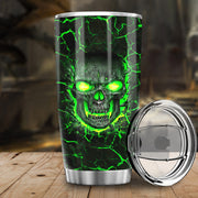 Skull Green Version Tumbler 20oz 30oz Cup P140607