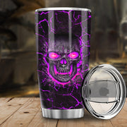 Skull Pink Purple Version Tumbler 20oz 30oz Cup