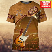 Personalized Name Guitar 15 All Over Printed Unisex Shirt