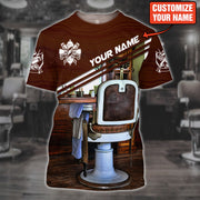 Personalized Name Barber All Over Printed Unisex Shirt - LP03