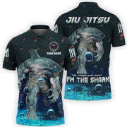 Personalized Name Jiu Jitsu Shark Shirt P170804
