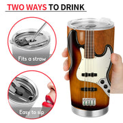 Personalized Name Guitar Tumbler 3 20oz 30oz Cup