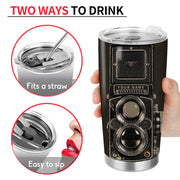 Camera Tumbler 20oz 30oz Cup
