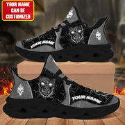 Skull Black Silver Version Custom Sneaker