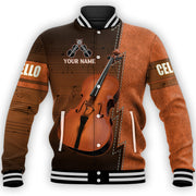 Personalized Name Cello All Over Printed Unisex Shirt