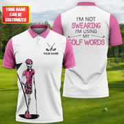 Personalized Name Golf Words All Over Printed Unisex Shirt - LP20