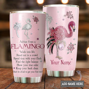 Advice from a Flamingo Tumbler 20oz 30oz Cup