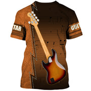 Personalized Name Bass guitar 5 All Over Printed Unisex Shirt P240302