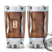 Personalized Name Drum Tumbler 2 20oz 30oz Cup