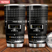 Camera Lens Tumbler 20oz 30oz Cup