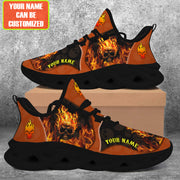 Skull Orange Version Custom Sneaker