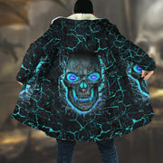 Skull Darkness Hooded Cloak 05