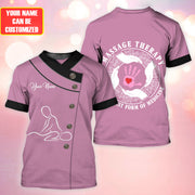 Personalized Name Massage theraoy Shirt All Over Printed Unisex Shirt P260702
