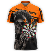 Personalized Name Skull Darts All Over Printed Unisex Shirt - LP3