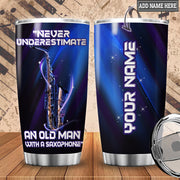 Saxophone Tumbler 20oz 30oz Cup