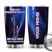 Saxophone Tumbler 20oz 30oz Cup