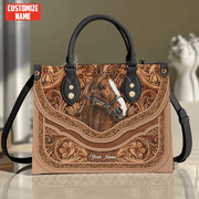 Horse Personalized Leather Handbag AK64