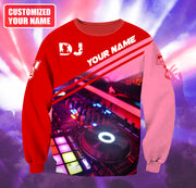 Personalized Name Disc Jockey Q52 All Over Printed Unisex Shirt