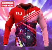 Personalized Name Disc Jockey Q52 All Over Printed Unisex Shirt