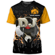 Personalized Name DJ And Beer All Over Printed Unisex Shirt Q060808