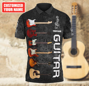 Personalized Name Guitar Q3 All Over Printed Unisex Shirt