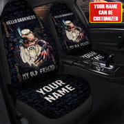 Personalized Name Viking Odin Hold on Car Seat Covers Universal Fit - Set 2 Q070903