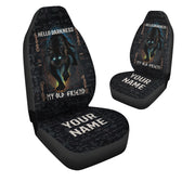Personalized Name Viking Fenrir Hold on Car Seat Covers Universal Fit - Set 2 Q070903