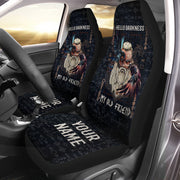 Personalized Name Viking Odin Hold on Car Seat Covers Universal Fit - Set 2 Q070903