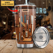 Personalized Name Carpenter Toolbox Tumbler 20oz 30oz Cup Q090806